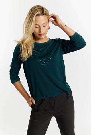 Dzianinowa bluzka damska