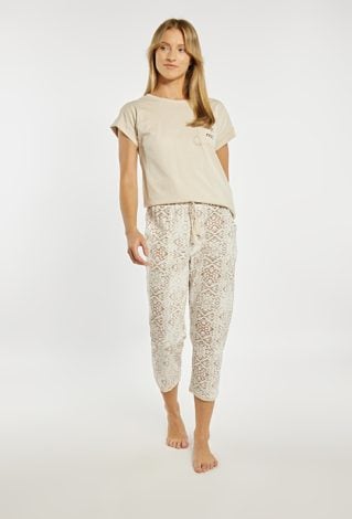 Spodnie od piżam z wzorem