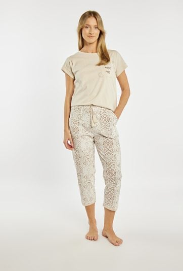 Spodnie od piżam z wzorem