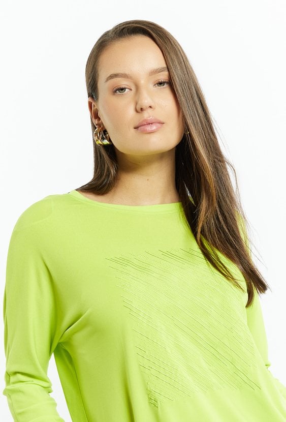 Dzianinowa bluzka damska