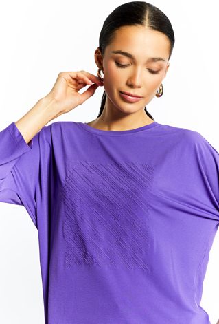 Dzianinowa bluzka damska