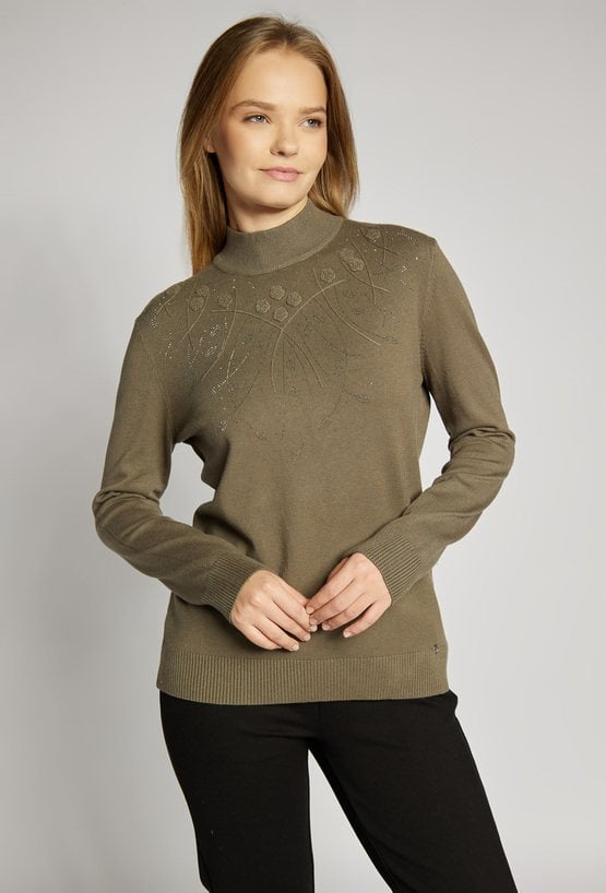Sweter damski z wiskozą