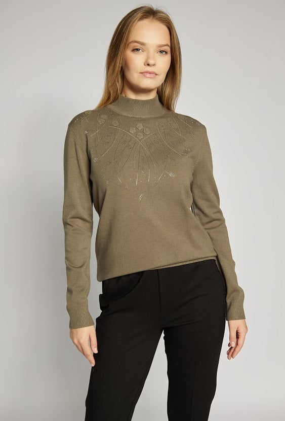 Sweter damski z wiskozą