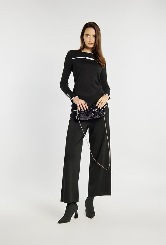 Mała cekinowa torebka