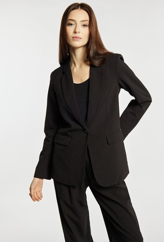 Elegancka marynarka z połyskiem