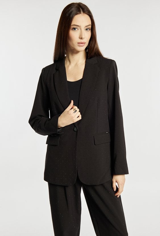 Elegancka marynarka z połyskiem