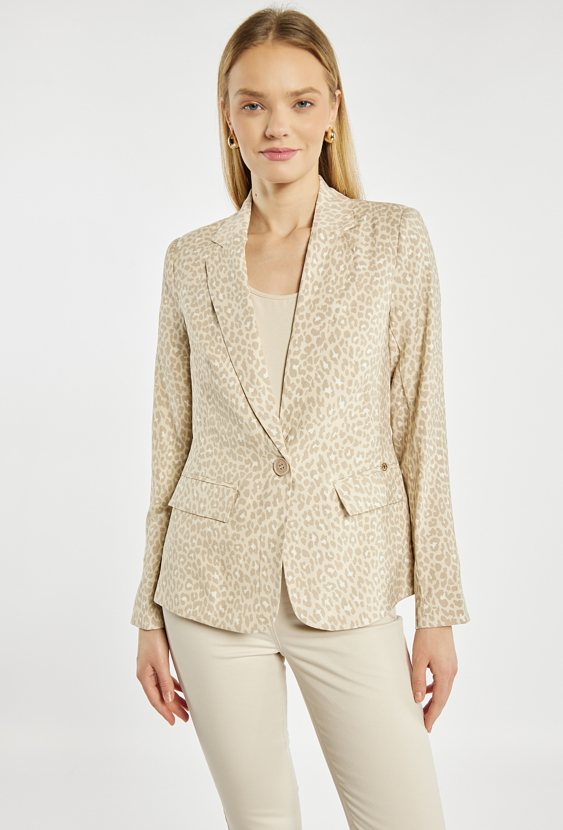 Marynarka w panterkę