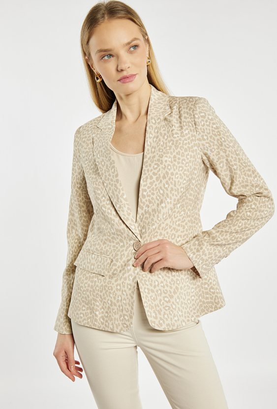 Marynarka w panterkę