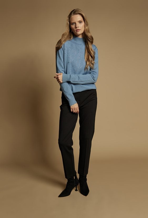 Sweter damski z wiskozą