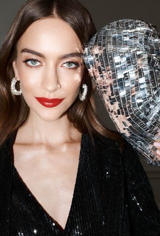 Mała cekinowa torebka