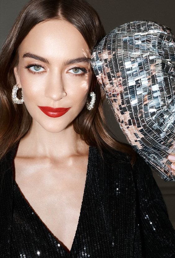 Mała cekinowa torebka