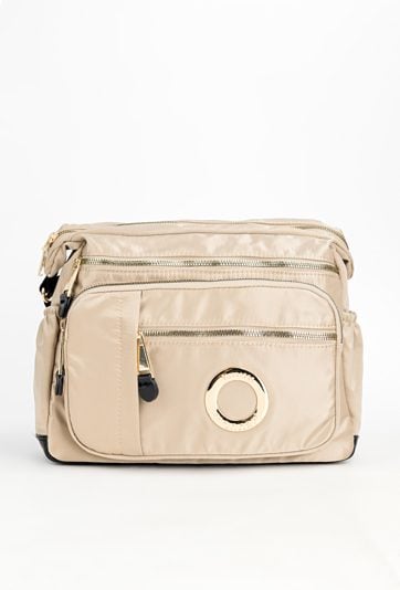 Tekstylna torba na pasku