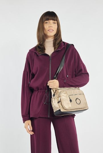 Tekstylna torba na pasku