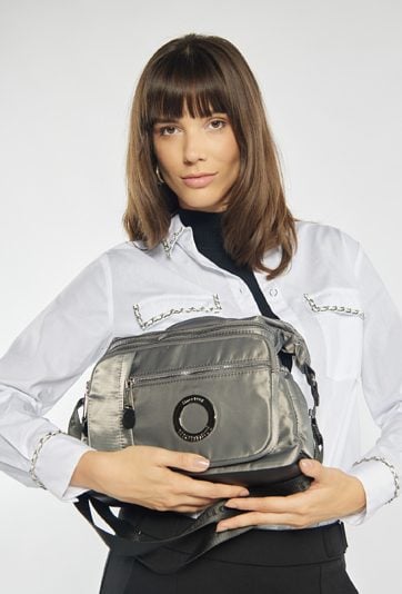 Tekstylna torba na pasku