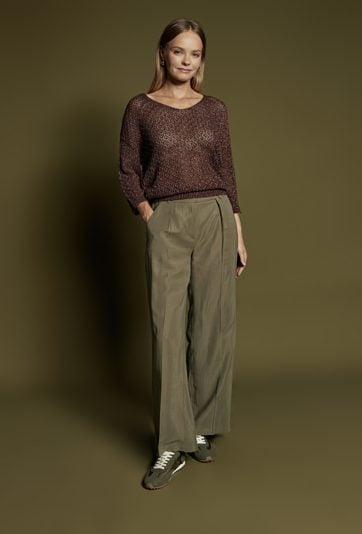 Połyskujący sweter