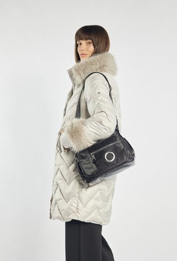 Tekstylna torba na pasku