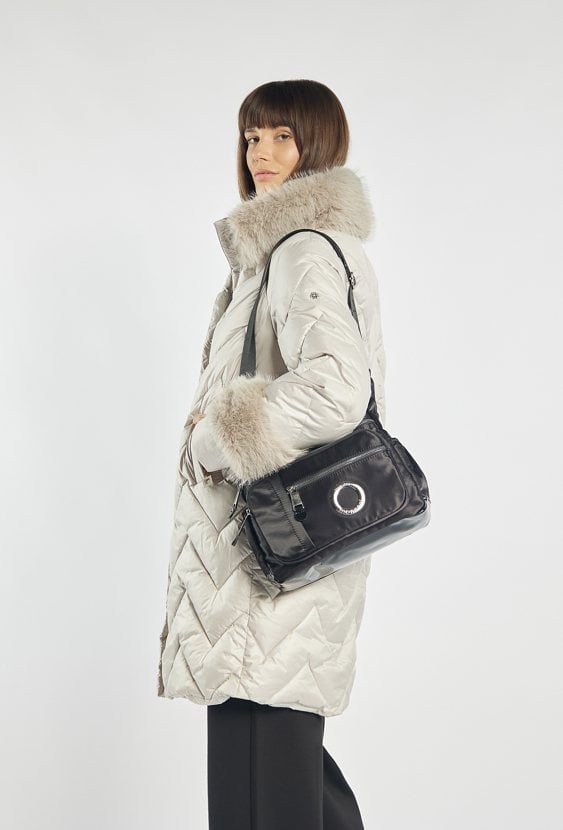 Tekstylna torba na pasku