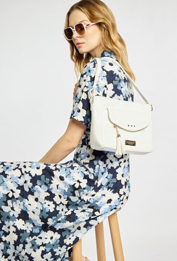 Torba damska z frędzlami