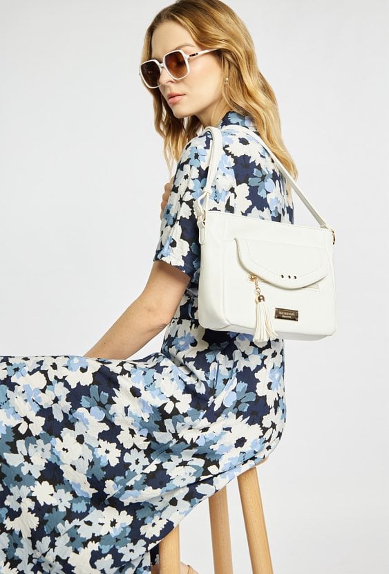 Torba damska z frędzlami