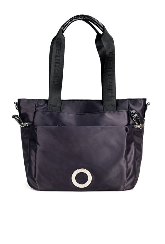 Shopper damski z kieszeniami