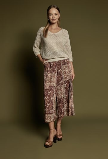 Połyskujący sweter