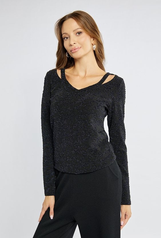 Bluzka z połyskiem