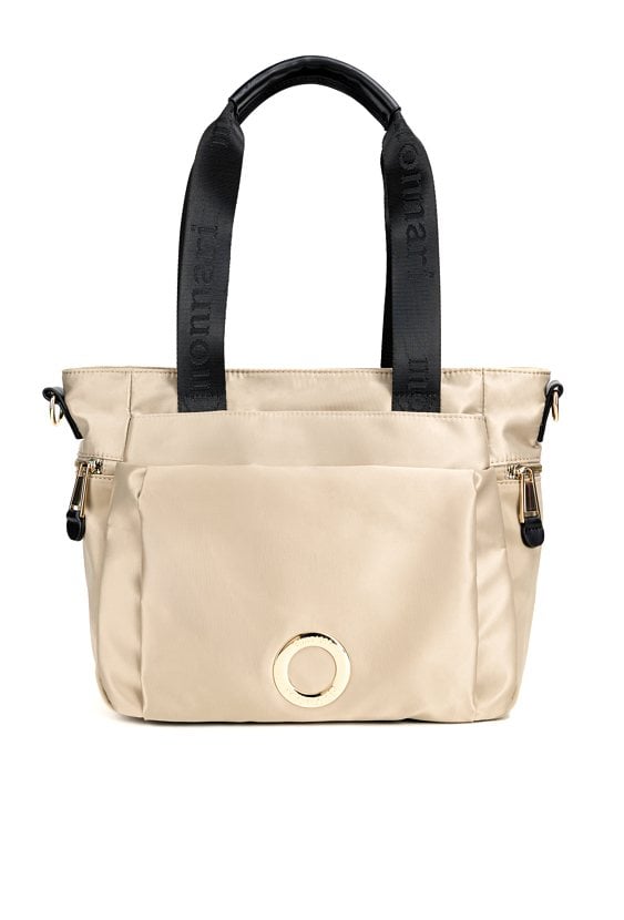 Shopper damski z kieszeniami