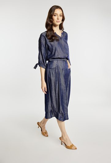 Spódnica o długości midi