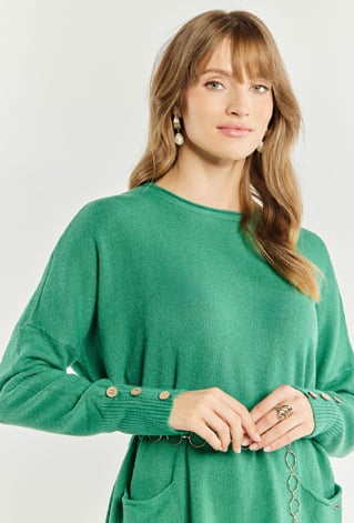 Swetrowa sukienka damska