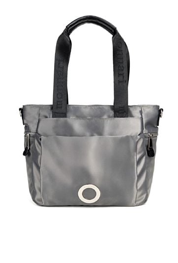 Shopper damski z kieszeniami