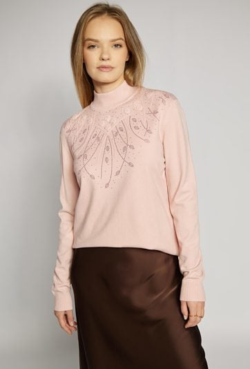 Sweter damski z wiskozą