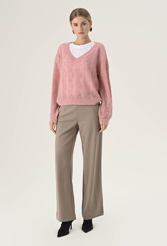 Sweter w kolorze rózowym