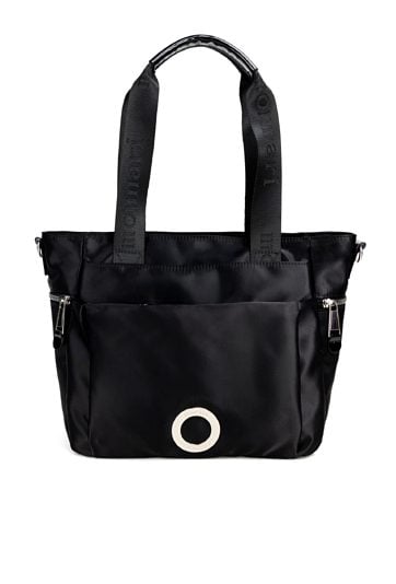 Shopper damski z kieszeniami