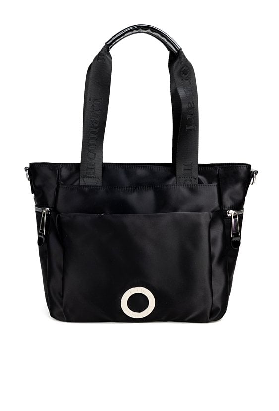 Shopper damski z kieszeniami