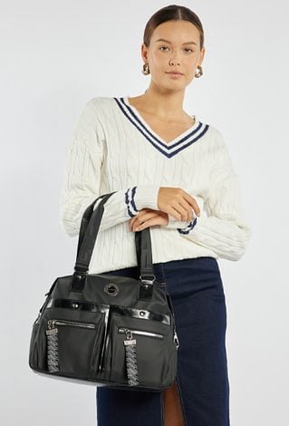 Duża torba z kieszeniami