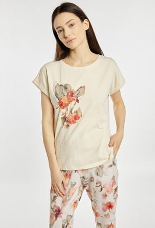 Koszulka od piżamy z wzorem