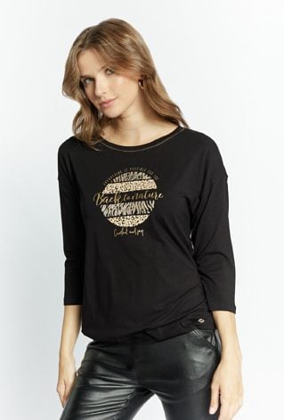 Bluzka damska z nadrukiem