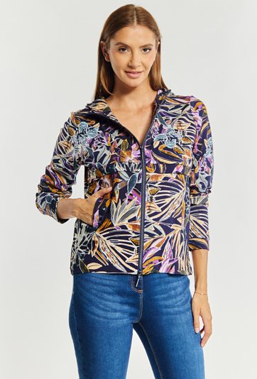 Wzorzysta bluza damska