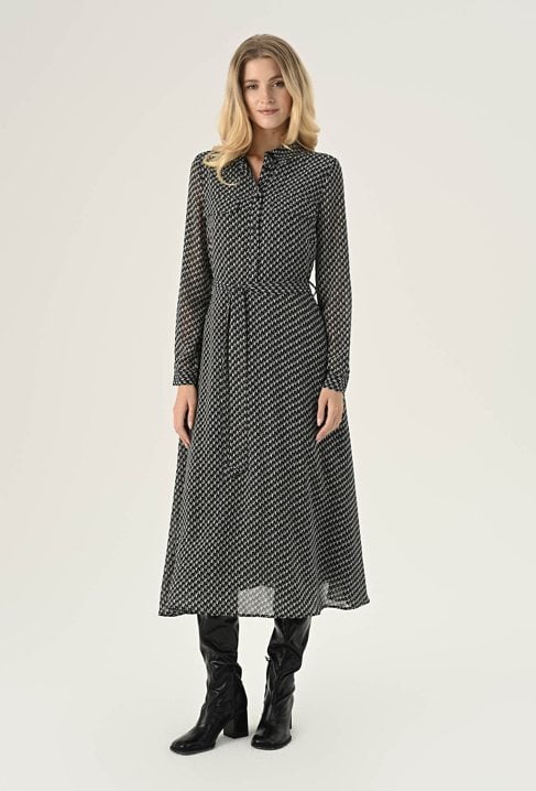 Szmizjerka maxi w ciekawy print