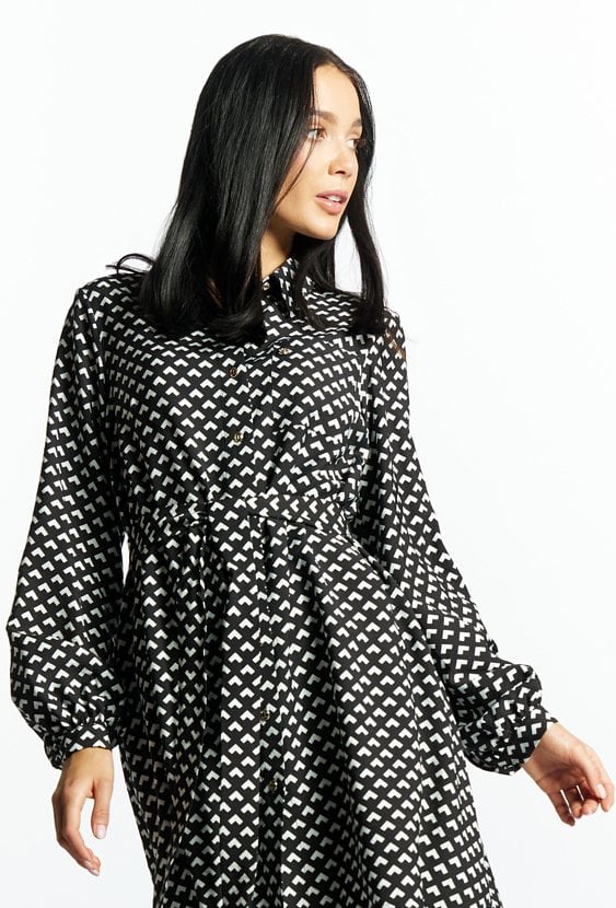 Wiskozowa sukienka damska