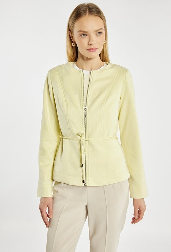 Marynarka z wiązaniem