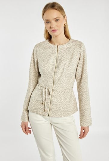 Marynarka z wiązaniem