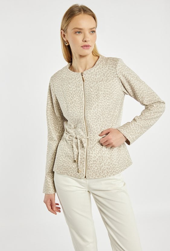 Marynarka z wiązaniem