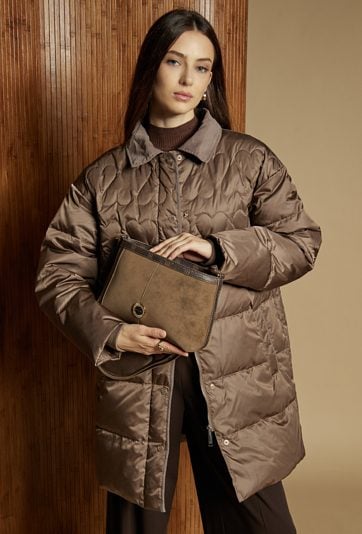 Torba crossbody z połyskiem