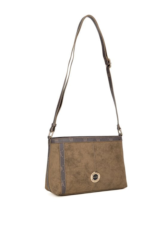 Torba crossbody z połyskiem