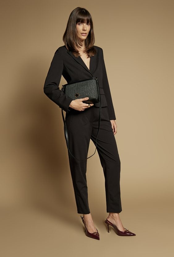 Torba crossbody z połyskiem