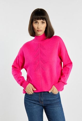 Sweter damski z małymi dżetami