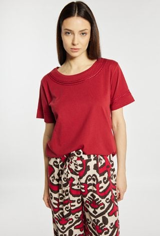 T-shirt z bawełny