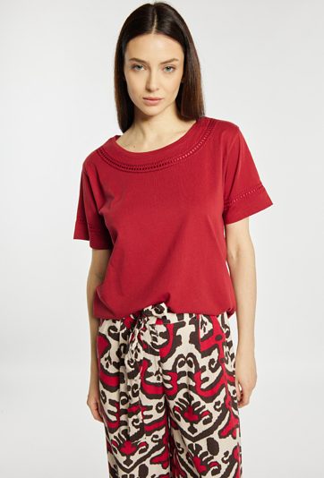T-shirt z bawełny