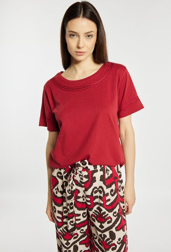 T-shirt z bawełny
